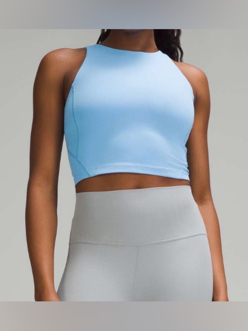 NWOT New Lululemon Align High-Neck Tank Top
Aero Blue